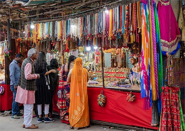 Sarafa Bazaar, Pushkar